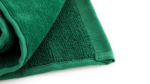 Serviette en coton absorbante avec mousqueton de transport 40x50 cm couleur vert foncé cinquième vue