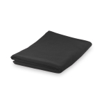 Serviette sportive en microfibre haute absorption 150x175 cm. couleur noir première vue