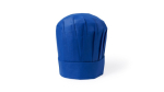 Set tablier et toque de cuisine en non-tissé pour enfants couleur bleu sixième vue