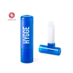 Baume à lèvres avec SPF15 dans étui coloré translucide couleur bleu huitième vue