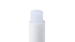 Baume à lèvres avec SPF15 dans étui coloré translucide couleur blanc première vue