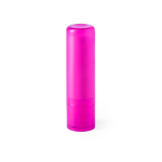 Baume à lèvres avec SPF15 dans étui coloré translucide couleur fuchsia première vue
