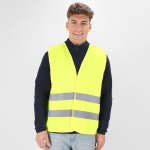 Gilet réfléchissant haute visibilité homologué pour adultes