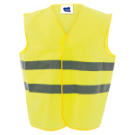 Gilet réfléchissant haute visibilité homologué pour adultes