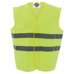 Gilet réfléchissant haute visibilité homologué pour adultes