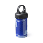 Serviette de sport rafraîchissante avec protection UV50 90x30 cm couleur bleu troisième vue