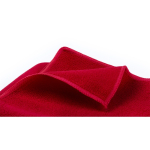 Serviette en microfibre absorbante grande taille 90x170 cm 310 g/m² couleur rouge première vue