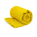 Serviette en microfibre absorbante grande taille 90x170 cm 310 g/m² couleur jaune première vue