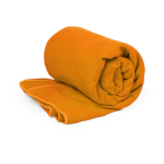 Serviette en microfibre absorbante grande taille 90x170 cm 310 g/m² couleur orange première vue