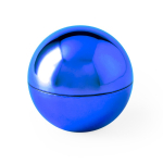 Baume à lèvres sphérique en couleurs vives SPF15 couleur bleu première vue