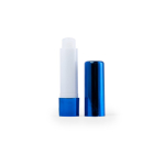Stick baume à lèvres dans étui métallisé coloré couleur bleu quatrième vue