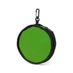 Gamelle pliable et portable pour animaux avec fermeture éclair couleur vert première vue