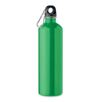 Bouteille anti-fuite en acier inoxydable recyclé de 750 ml couleur vert