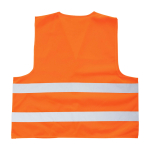 Gilet haute visibilité pour usage professionnel XL RFX™ couleur orange fluorescent deuxième vue arrière