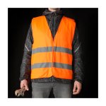Gilet haute visibilité pour usage professionnel XL RFX™ couleur orange fluorescent image nature morte