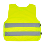 Gilet haute visibilité enfant 3 à 6 ans avec fermeture velcro RFX™ couleur jaune fluorescent deuxième vue arrière