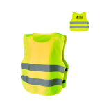 Gilet haute visibilité enfant 3 à 6 ans avec fermeture velcro RFX™ avec zone d'impression