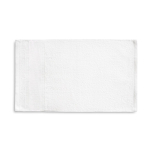 Serviette multi-usage en coton fabriquée en Europe 380 g/m² couleur blanc