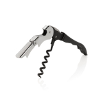 Tire-bouchon classique de sommelier en acier inoxydable avec boîte couleur noir