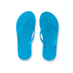 Tongs de plage disponibles en plusieurs couleurs couleur bleu ciel première vue