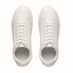 Chaussures légères en cuir synthétique avec semelle en caoutchouc neuvième vue