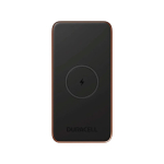 Batterie externe sans fil à charge rapide 25 W Duracell 10 000 mAh couleur noir