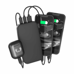 Batterie externe à charge rapide 20 W Fresh 'n Rebel 18 000 mAh couleur gris foncé