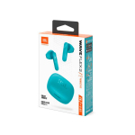 Écouteurs sans fil JBL Wave Flex 2 avec 40 h d’autonomie couleur bleu délavé