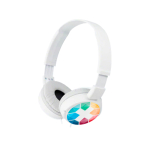 Casque filaire Sony On-Ear, avec son équilibré couleur blanc