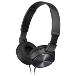 Casque compact personnalisable filaire Sony MDR-ZX310 couleur noir