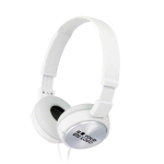 Casque compact personnalisable filaire Sony MDR-ZX310 avec zone d'impression