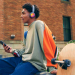 Casque Sony WH-CH520 élégant, avec connexion sans fil couleur bleu