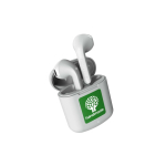 Écouteurs Twins Core Fresh'n Rebel, contrôle tactile et charge rapide couleur blanc cassé