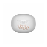 Casque sans fil avec réduction de bruit Fresh'n Rebel couleur blanc cassé