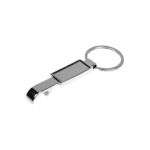Décapsuleur métallique portable pour événements et usage quotidien couleur argenté