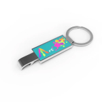 Décapsuleur métallique portable pour événements et usage quotidien couleur argenté