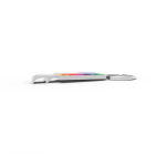 Décapsuleur métallique portable pour événements et usage quotidien couleur argenté