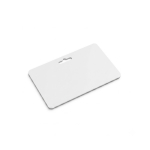 Carte d’identification fabriquée dans l’UE pour employés et visiteurs couleur blanc