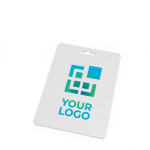 Badge d’identification fabriqué UE pour entreprises et événements avec zone d'impression