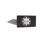 Pin's ovale en métal brillant au format moyen, fermeture papillon