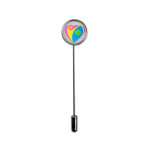 Pin's de revers métallique carré pour congrès et événements
