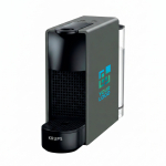 Machine à café compacte et automatique Krups Nespresso Essenza Mini avec zone d'impression