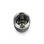 Gobelet isotherme nomade en acier inoxydable, compact et antifuite couleur noir