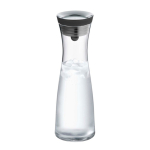 Carafe en verre avec filtre intégré et fermeture pratique WMF 1 L couleur noir