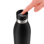 Thermos en acier inoxydable anti-fuite Tefal Bludrop Basic 700 ml couleur noir
