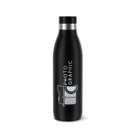 Thermos en acier inoxydable anti-fuite Tefal Bludrop Basic 700 ml couleur noir