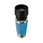 Gobelet isotherme en inox hermétique Tefal Travel Classic Twist 360 ml couleur bleu