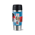 Gobelet isotherme en inox hermétique Tefal Travel Classic Twist 360 ml couleur bleu