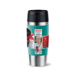 Gobelet isotherme en inox hermétique Tefal Travel Classic Twist 360 ml couleur vert