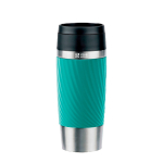 Gobelet isotherme en inox hermétique Tefal Travel Classic Twist 360 ml avec zone d'impression